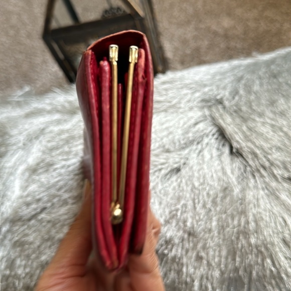 Valentino Garavani Red Leather Wallet - Picture 9 of 10